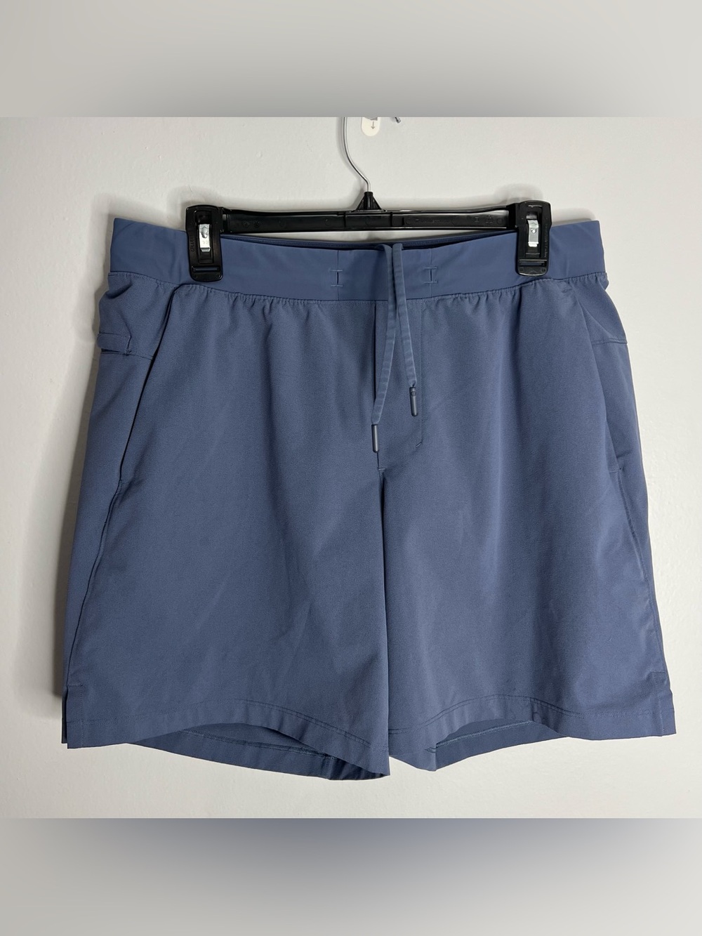 Lululemon Zeroed In 7 Inch Inseam Shorts Mens Large Blue LM7BJ0S Linerless